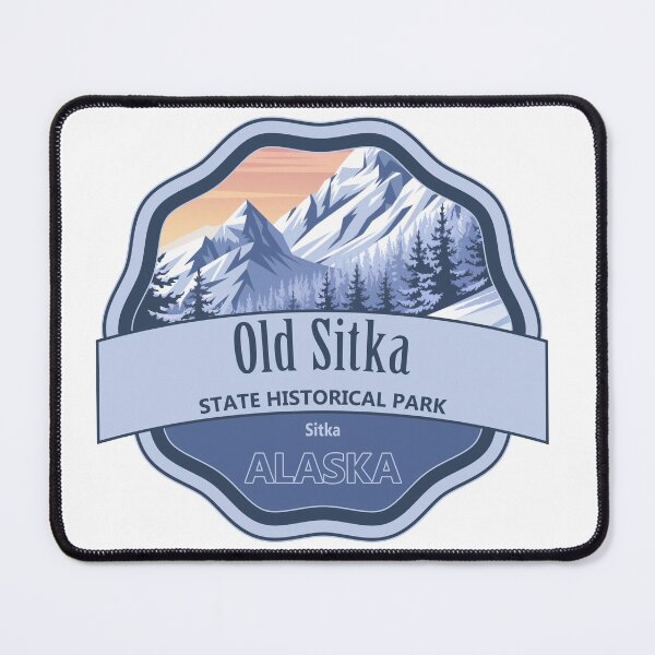 Item preview, Old Sitka State Historical Park, Alaska designed and sold by Wanderful-roads.