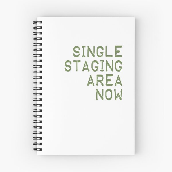Item preview, Single Staging Area Now Anti Border Prison Hashtag designed and sold by merchhost.