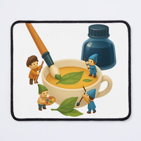 Item preview, Tiny Studio – Painting the World, One Leaf at a Time designed and sold by PastimeMastery.