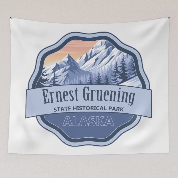 Item preview, Ernest Gruening State Historical Park, Alaska designed and sold by Wanderful-roads.