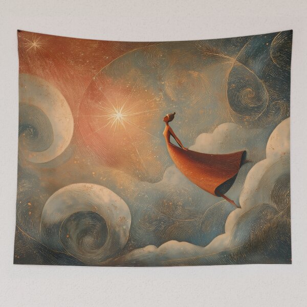 Item preview, 047 Art Speaks to Your Sign Aquarius designed and sold by nikoart001.