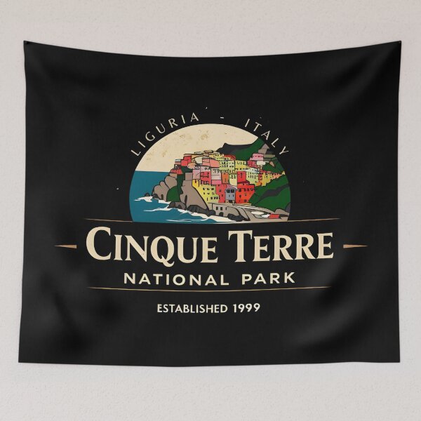 Item preview, Cinque Terre National Park - Italy  designed and sold by GoodOldVintage.