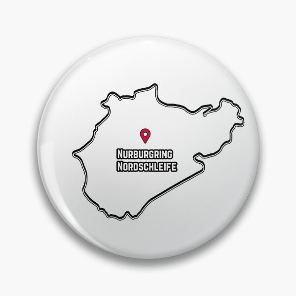 Item preview, Nurburgring Nordschleife Sticker designed and sold by Lihito707.
