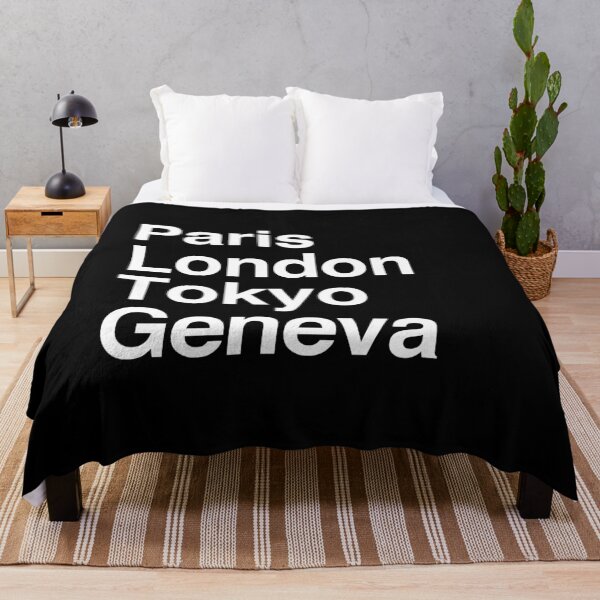 Item preview, Paris London Tokyo Geneva designed and sold by Custom365.