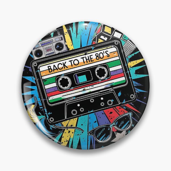 Item preview, Back to the 80's – Retro Cassette Tape Explosion designed and sold by Elgry Daniel.