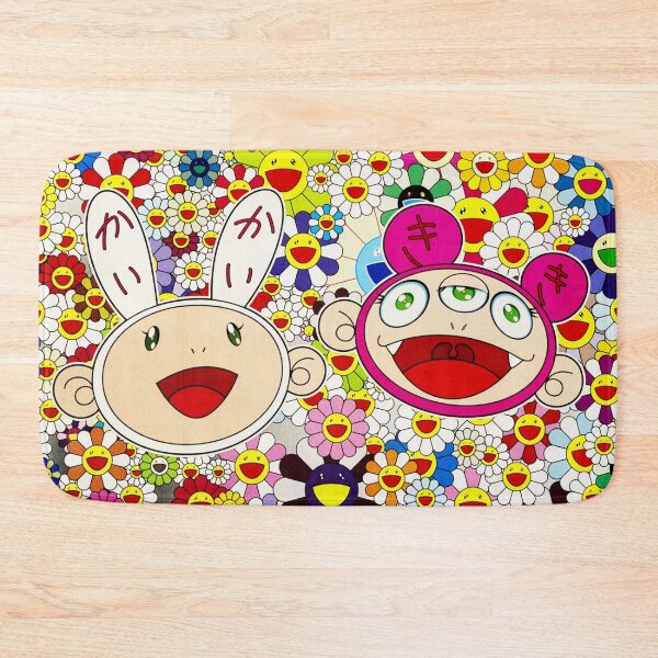 Item preview, Flowers rainbow rabbit designed and sold by Owen H Harmer.