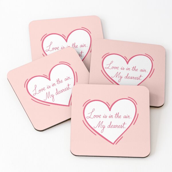 Item preview, Love Is In The Air My Dearest Heart designed and sold by Owcomm.