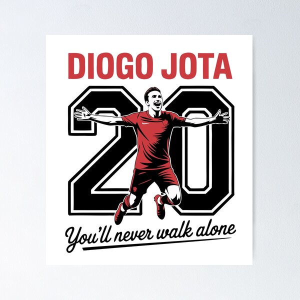 Item preview, Diogo Jota Liverpool Soccer player fan designed and sold by iuliast1.