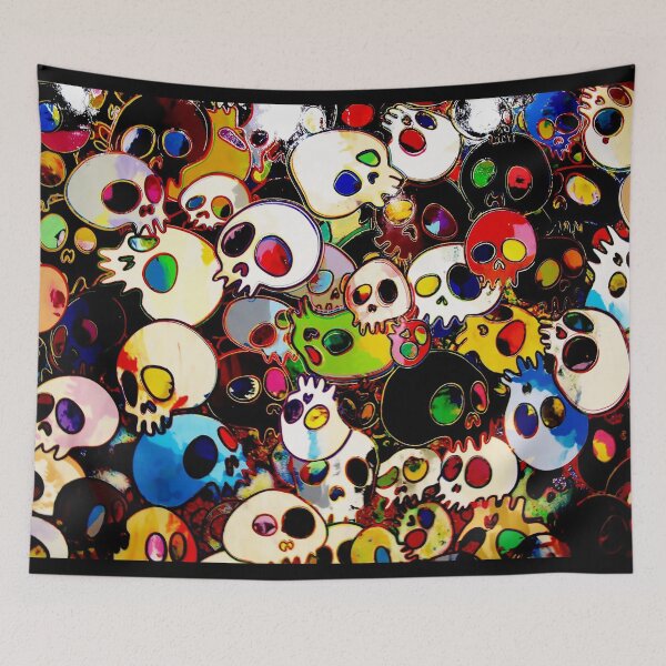 Item preview, skull rainbow designed and sold by Owen H Harmer.