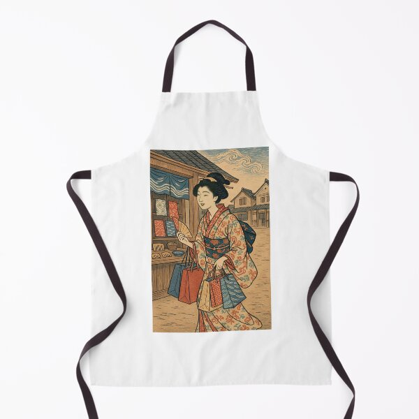 Item preview, Edo Ukiyo-e: Modern Woman Shopping designed and sold by itsumono.
