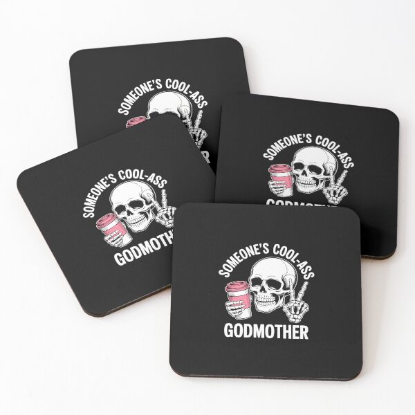 Item preview, Someones Cool-Ass Godmother Cool Godmother Skeleton Skull designed and sold by KarstenNoanra.
