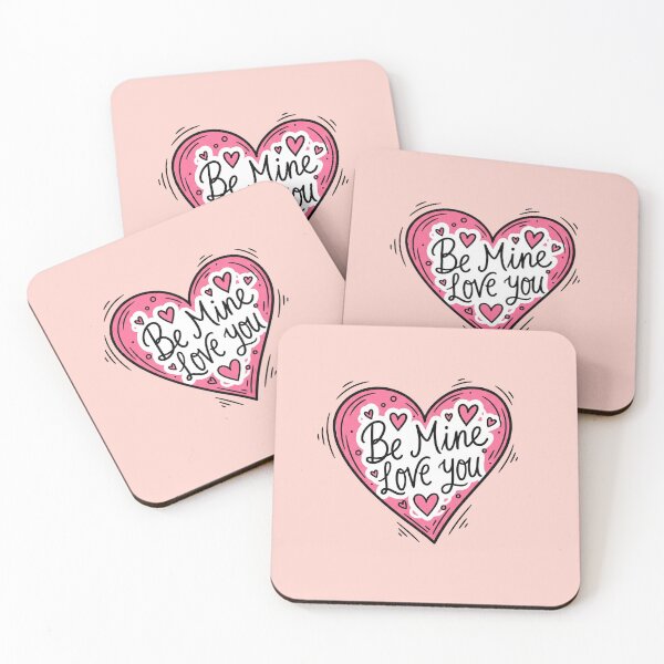 Item preview, Be Mine Love You Pink Heart designed and sold by Owcomm.