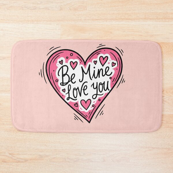 Item preview, Be Mine Love You Pink Heart designed and sold by Owcomm.