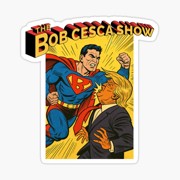 Item preview, Superheld gegen Superschurke designed and sold by The Bob Cesca Show Mall.