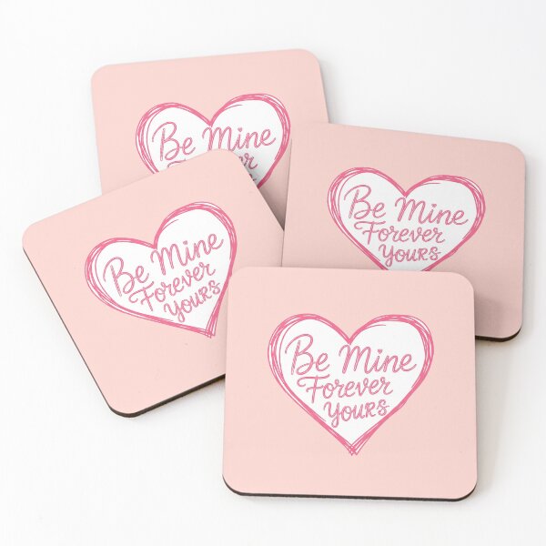 Item preview, Be Mine Forever Yours Pink Heart designed and sold by Owcomm.