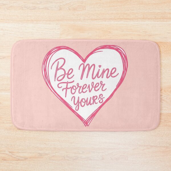 Item preview, Be Mine Forever Yours Pink Heart designed and sold by Owcomm.