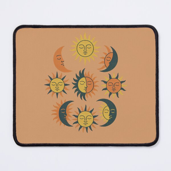 Item preview, Celestial Sun and Moon Pattern designed and sold by Shoot-The-Moon.