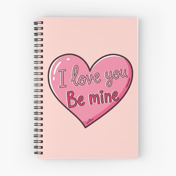 Item preview, I Love You Be Mine Pink Heart designed and sold by Owcomm.