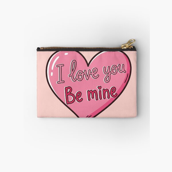 Item preview, I Love You Be Mine Pink Heart designed and sold by Owcomm.