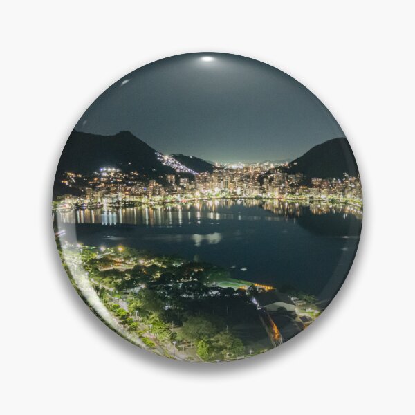 Item preview, Lagoa Rodrigo de Freitas Night Panorama, Rio de Janeiro designed and sold by expat-camera.