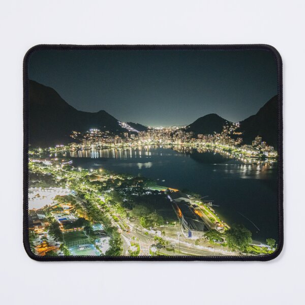 Item preview, Lagoa Rodrigo de Freitas Night Panorama, Rio de Janeiro designed and sold by expat-camera.
