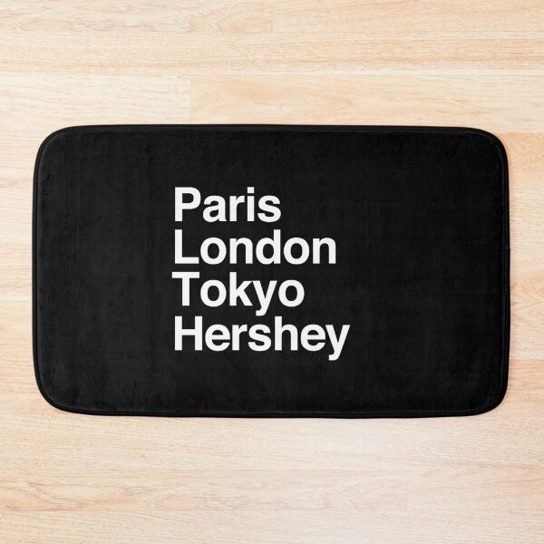 Item preview, Paris London Tokyo Hershey designed and sold by Custom365.