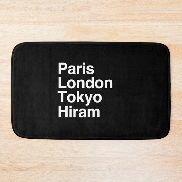 Item preview, Paris London Tokyo Hiram designed and sold by Custom365.