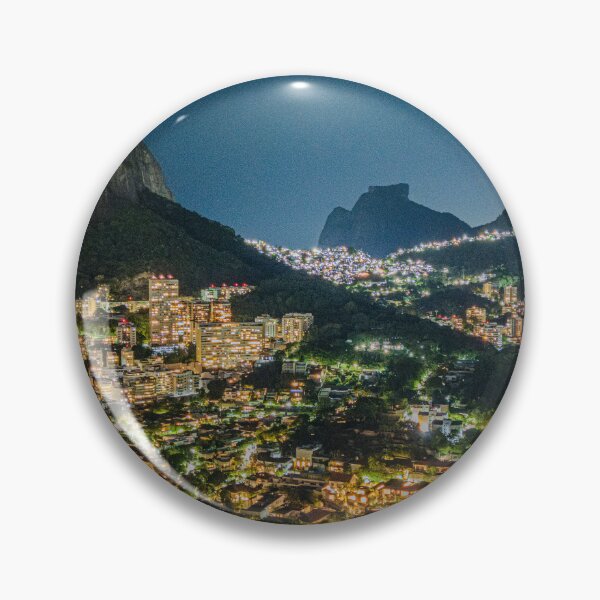 Item preview, Pedra da Gávea & Leblon Skyline, Rio Nightscape designed and sold by expat-camera.