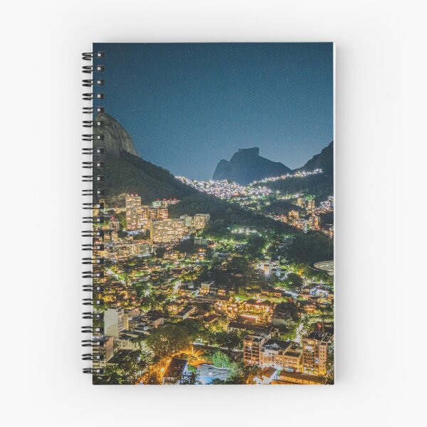 Item preview, Pedra da Gávea & Leblon Skyline, Rio Nightscape designed and sold by expat-camera.