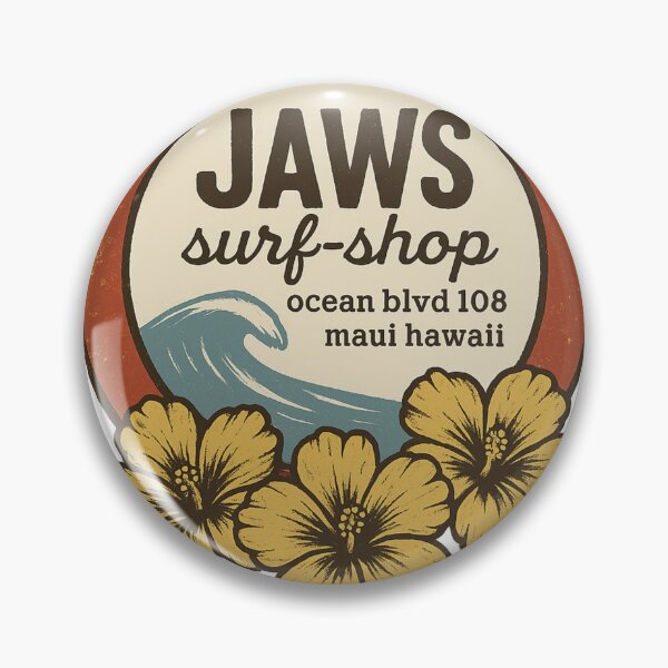 Item preview, Jaws Surf Shop designed and sold by tidelinearchive.