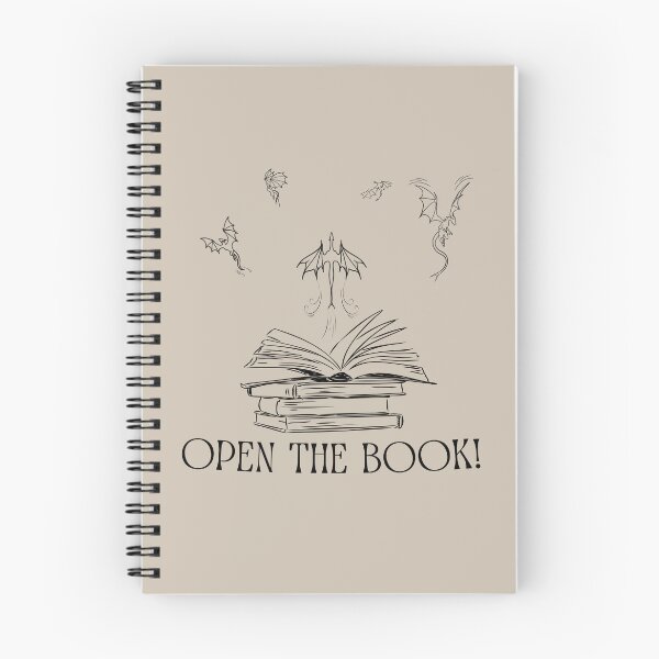 Item preview, open the book - book dragon designed and sold by CypisDesign.