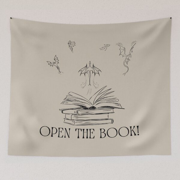 Item preview, open the book - book dragon designed and sold by CypisDesign.