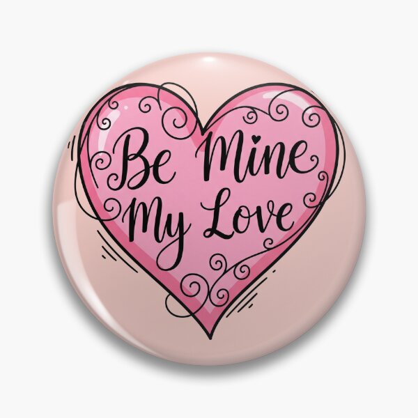 Item preview, Be Mine My Love Swirl Heart designed and sold by Owcomm.