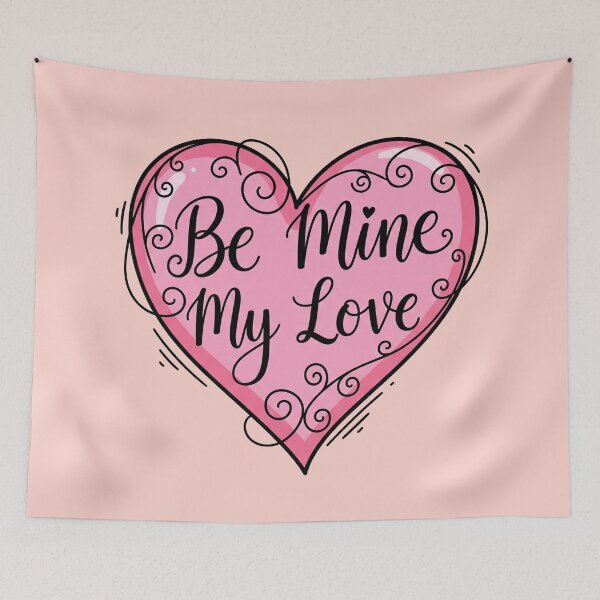 Item preview, Be Mine My Love Swirl Heart designed and sold by Owcomm.