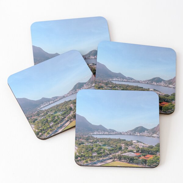 Item preview, Christ the Redeemer Above Lagoa Rodrigo de Freitas, Daytime Vista designed and sold by expat-camera.