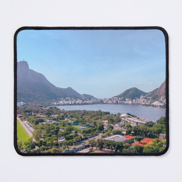 Item preview, Christ the Redeemer Above Lagoa Rodrigo de Freitas, Daytime Vista designed and sold by expat-camera.