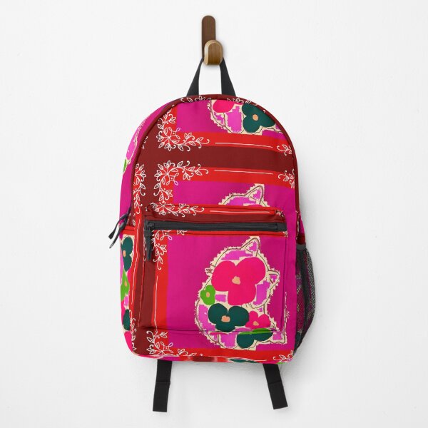 Item preview, Lace framed abstract flower cat with modern borders designed and sold by wallartofmio.