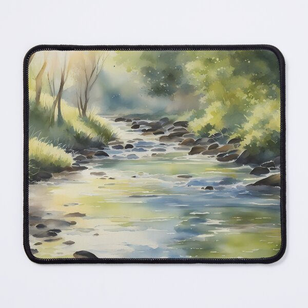 Item preview, Serene Spring River designed and sold by CalmnessbyChoice.