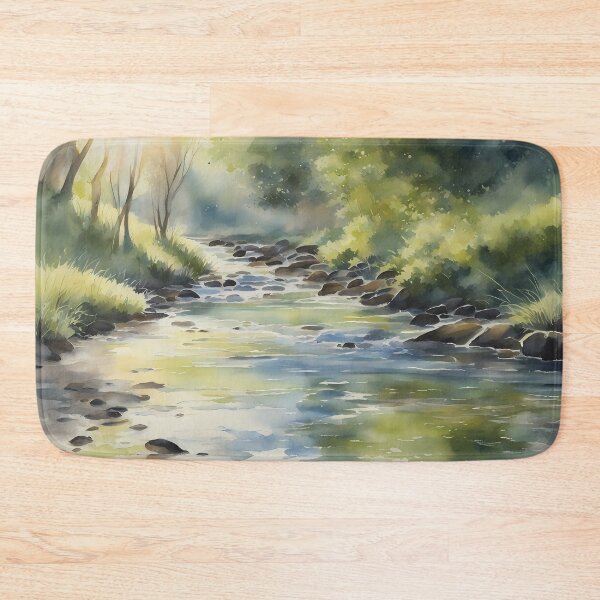 Item preview, Serene Spring River designed and sold by CalmnessbyChoice.