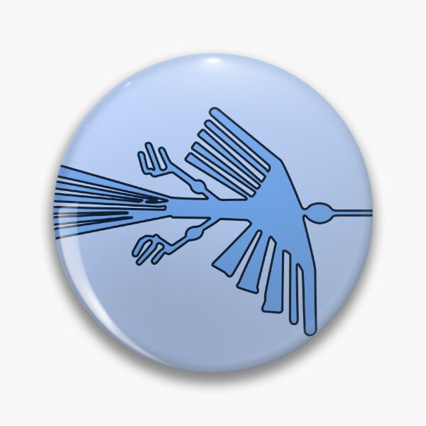 Item preview, Nazca Lines - Condor with Stylised Breast Logo designed and sold by kernowerno.
