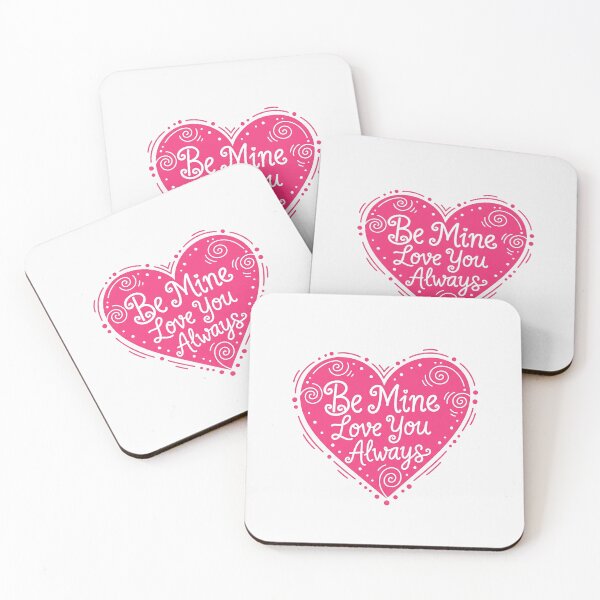 Item preview, Be Mine Love You Always Pink Heart designed and sold by Owcomm.