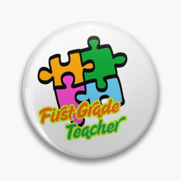 Item preview, First Grade Teacher Zig Saw Puzzle designed and sold by kharatsuchita.