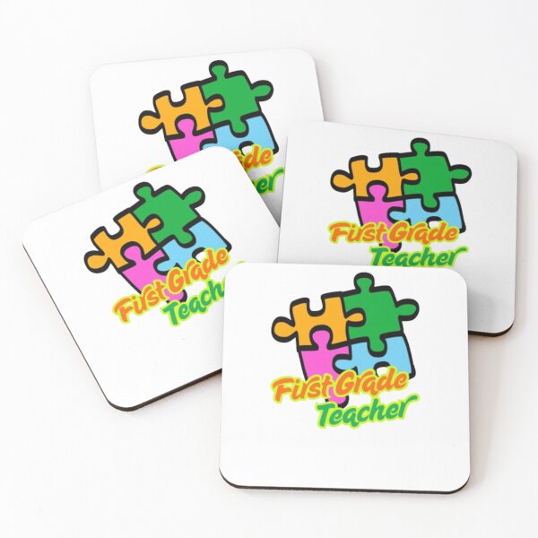 Item preview, First Grade Teacher Zig Saw Puzzle designed and sold by kharatsuchita.