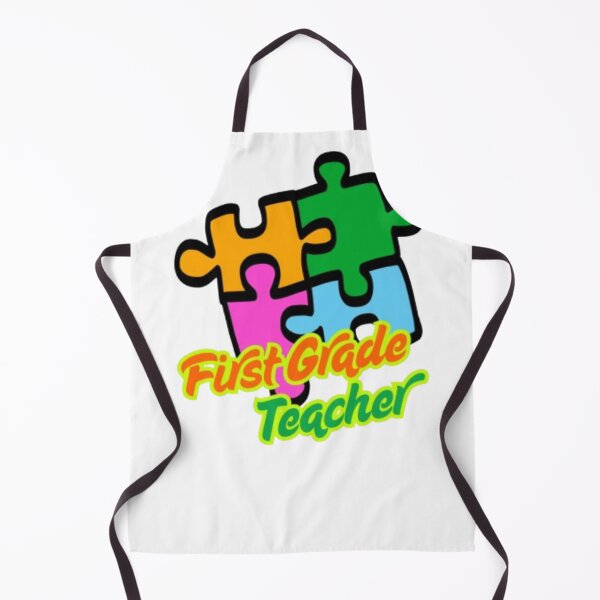 Item preview, First Grade Teacher Zig Saw Puzzle designed and sold by kharatsuchita.