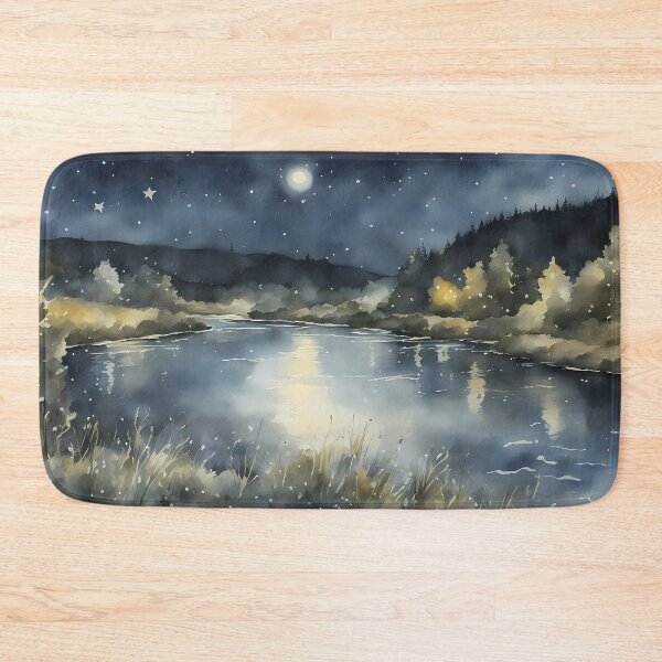 Item preview, Fullmoon over Lake designed and sold by CalmnessbyChoice.