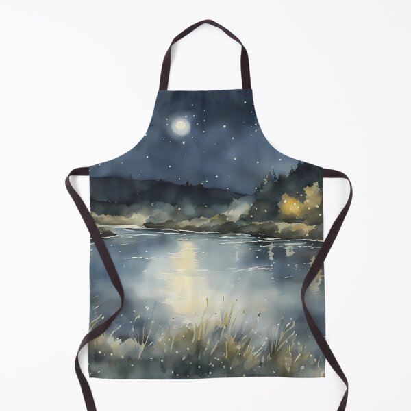 Item preview, Fullmoon over Lake designed and sold by CalmnessbyChoice.