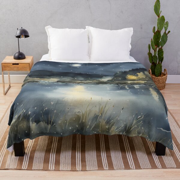 Item preview, Fullmoon over Lake designed and sold by CalmnessbyChoice.