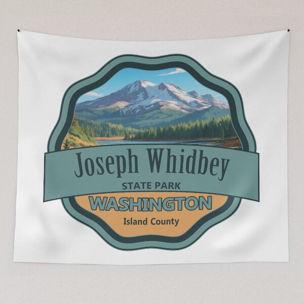 Item preview, Joseph Whidbey State Park, Island County, Washington designed and sold by Wanderful-roads.