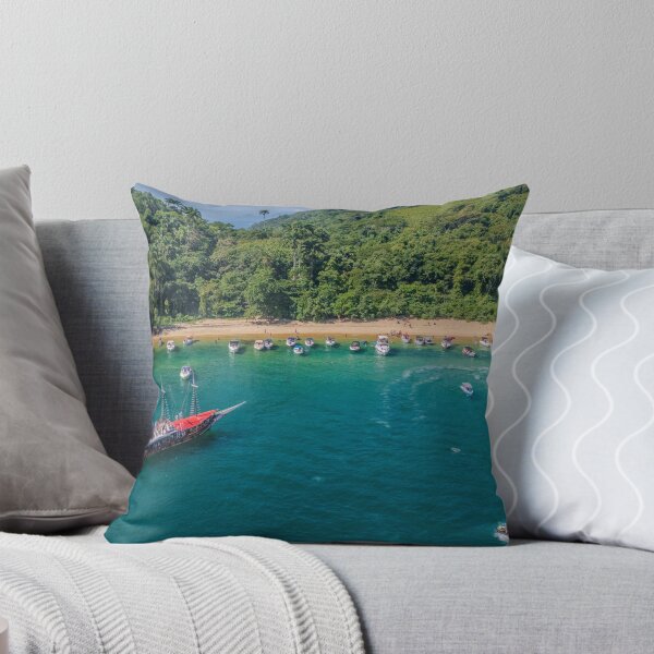 Artikelvorschau, Luftaufnahme der Sandbank der Ilha Grande, Brasilien entworfen und verkauft von expat-camera.