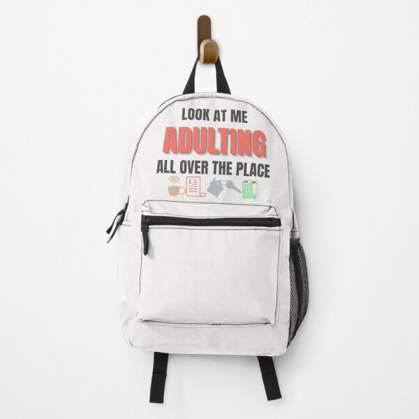 Item preview, Look at Me Adulting All Over the Place – Funny Adult Life Quote Design designed and sold by thoratsdesign.